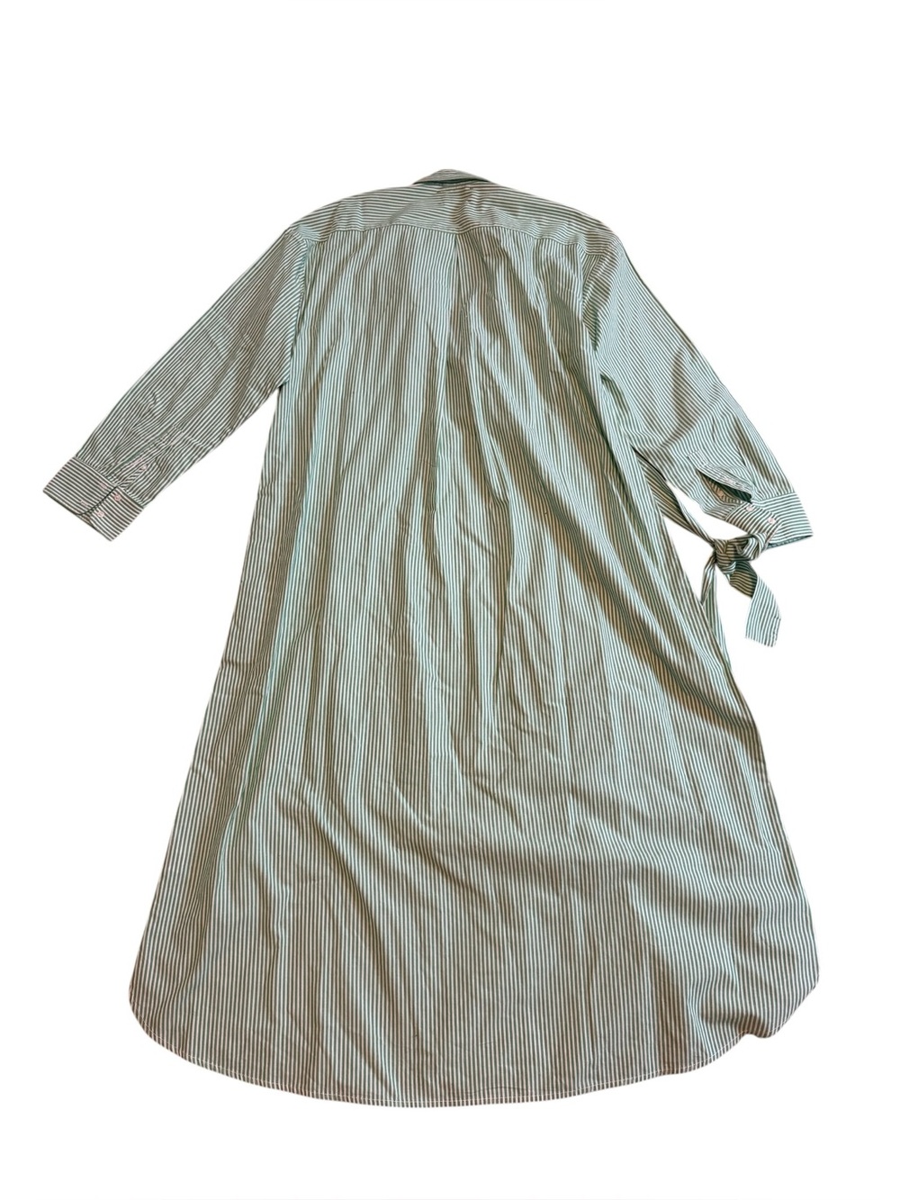Xirena Marlowe Dress in Green and White Stripes Size Medium - Picture 7 of 9